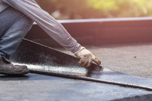 Professional Exterior Waterproofing technician working in Ridgefield, NJ